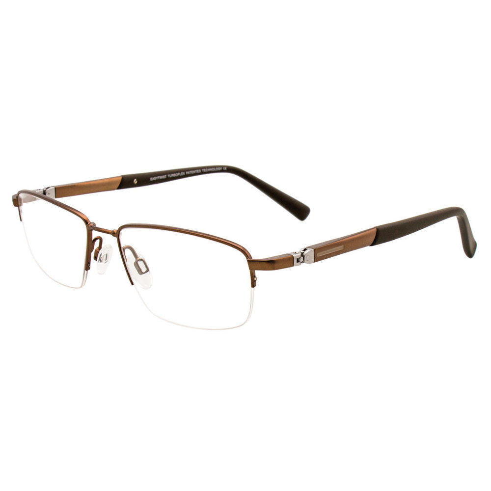 EASYTWIST ET973 Eyeglasses 010 Matt Brown 52mm